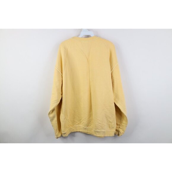 Vtg 90s Streetwear Womens Large Distressed Pigment Dye Virginia Beach Sweatshirt - Picture 15 of 16